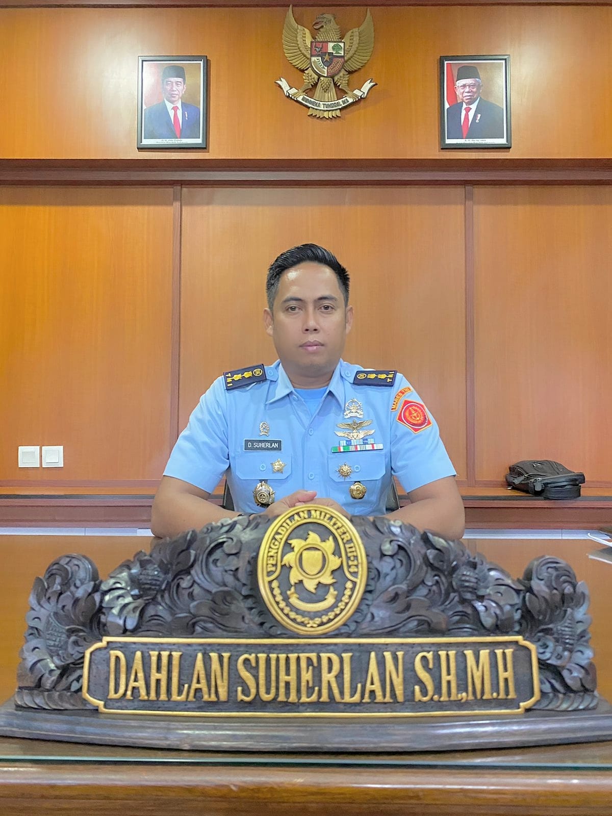 Kepala Pengadilan Militer III – 14 Denpasar, Letkol Sus Dahlan Suherlan, SH., MH.