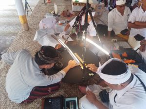 Prasasti Lontar Bebali Dalem Sidakarya Dikonservasi dan Digitalisasi